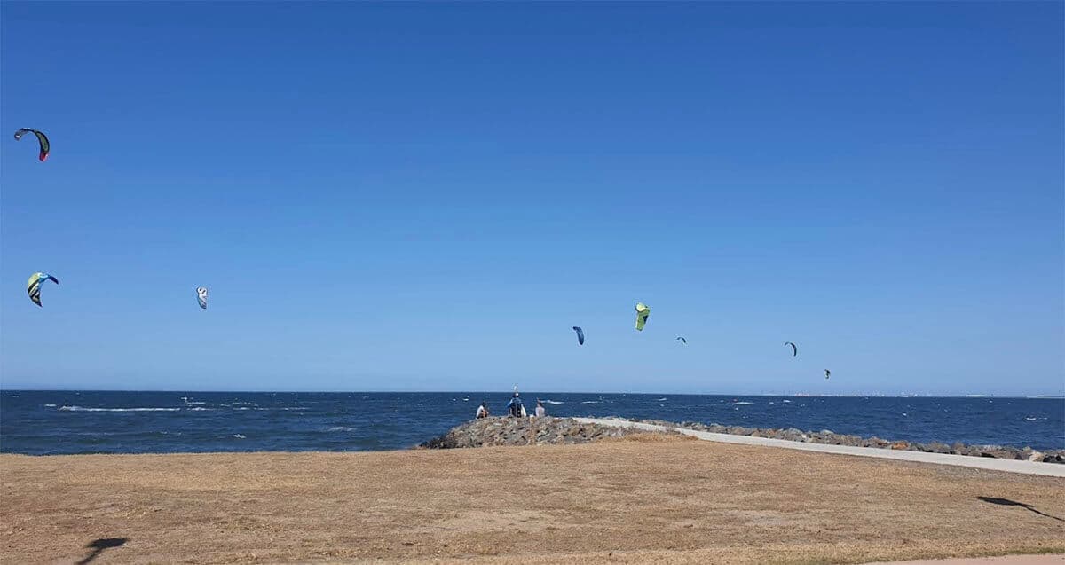 Brisbane (Brighton kitebeach), Australia